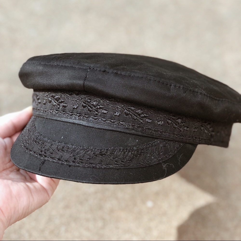 Vintage Fisherman’s Cap - Black